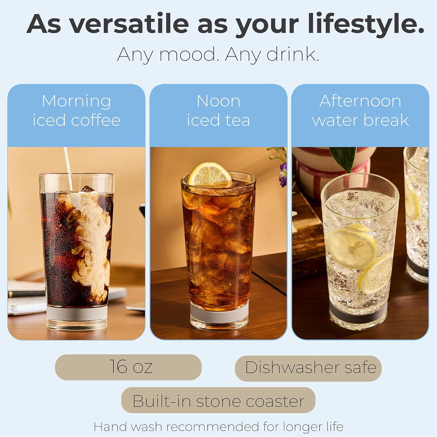 Highball Glass with Built-In S - Highball Glass Set review and price
