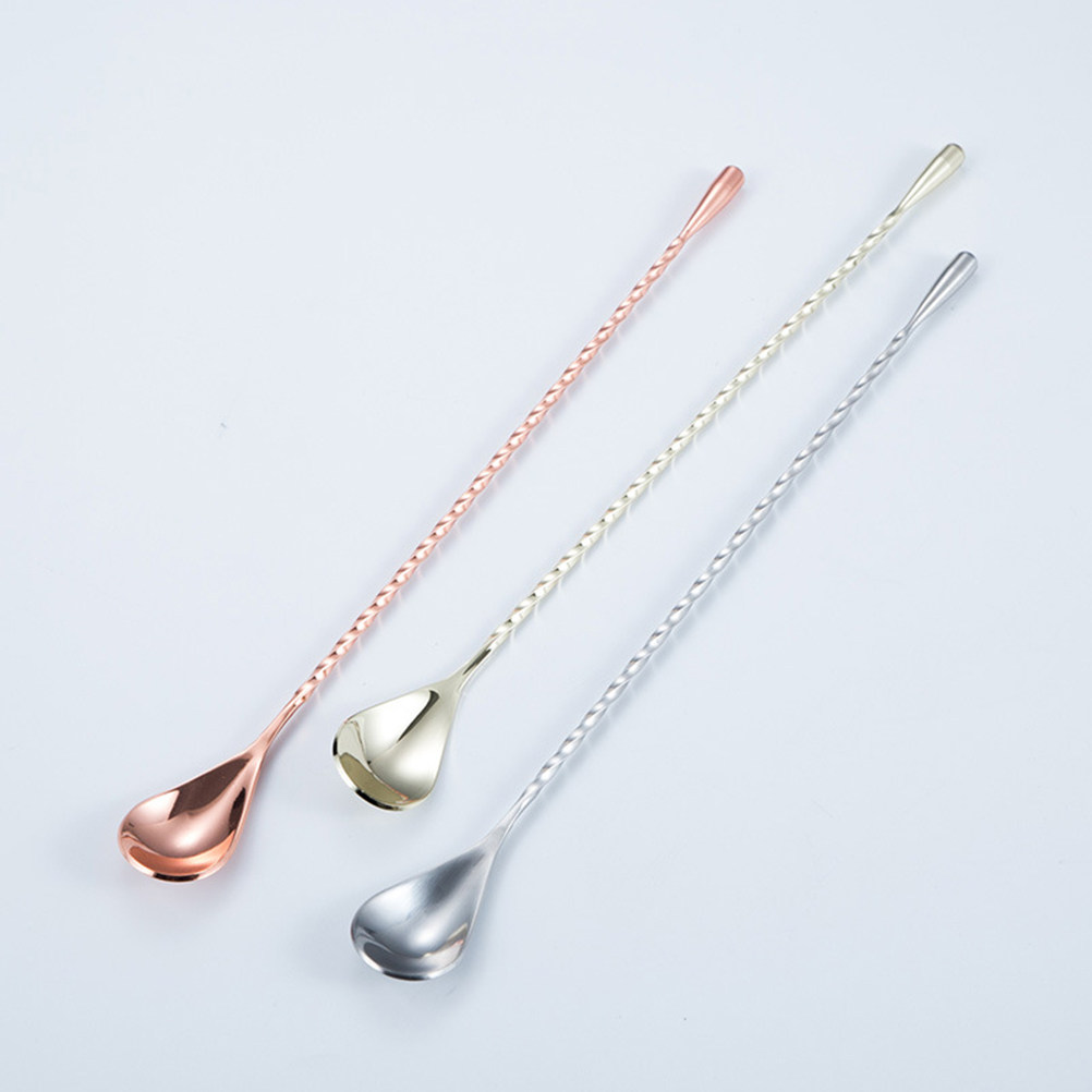 Stainless Steel Bar Spoon Long - Bar Spoon Twisted review and price
