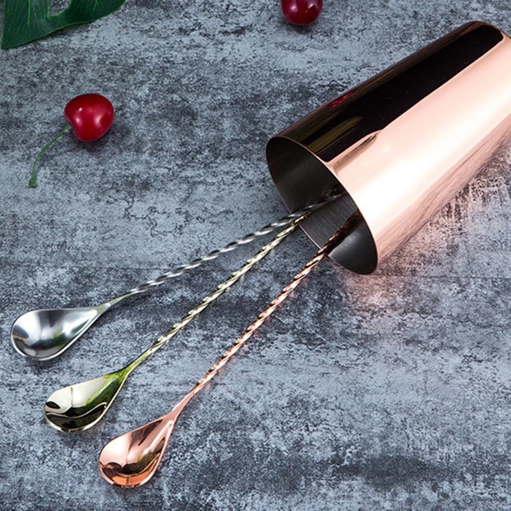 Stainless Steel Bar Spoon Long - Bar Spoon Twisted review and price