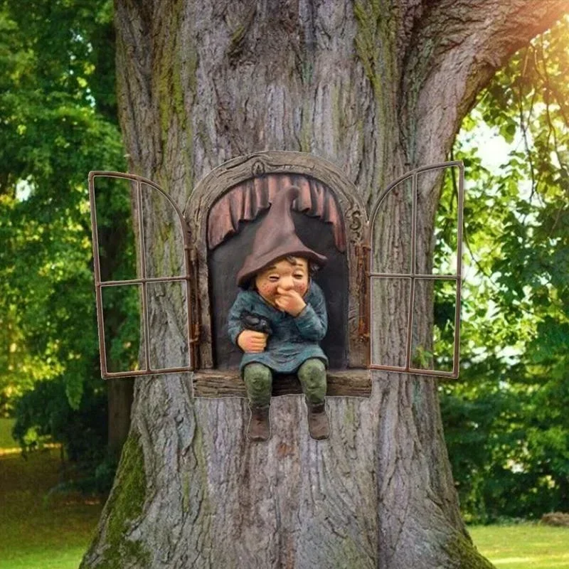 2026 Naughty Garden Statue Elf - Home Bargains review and price