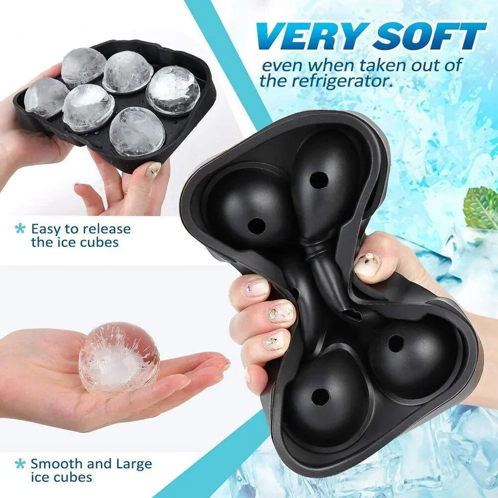 Ice Cube Tray Silicone Ice Bal - Ice Mold Sphere review and price