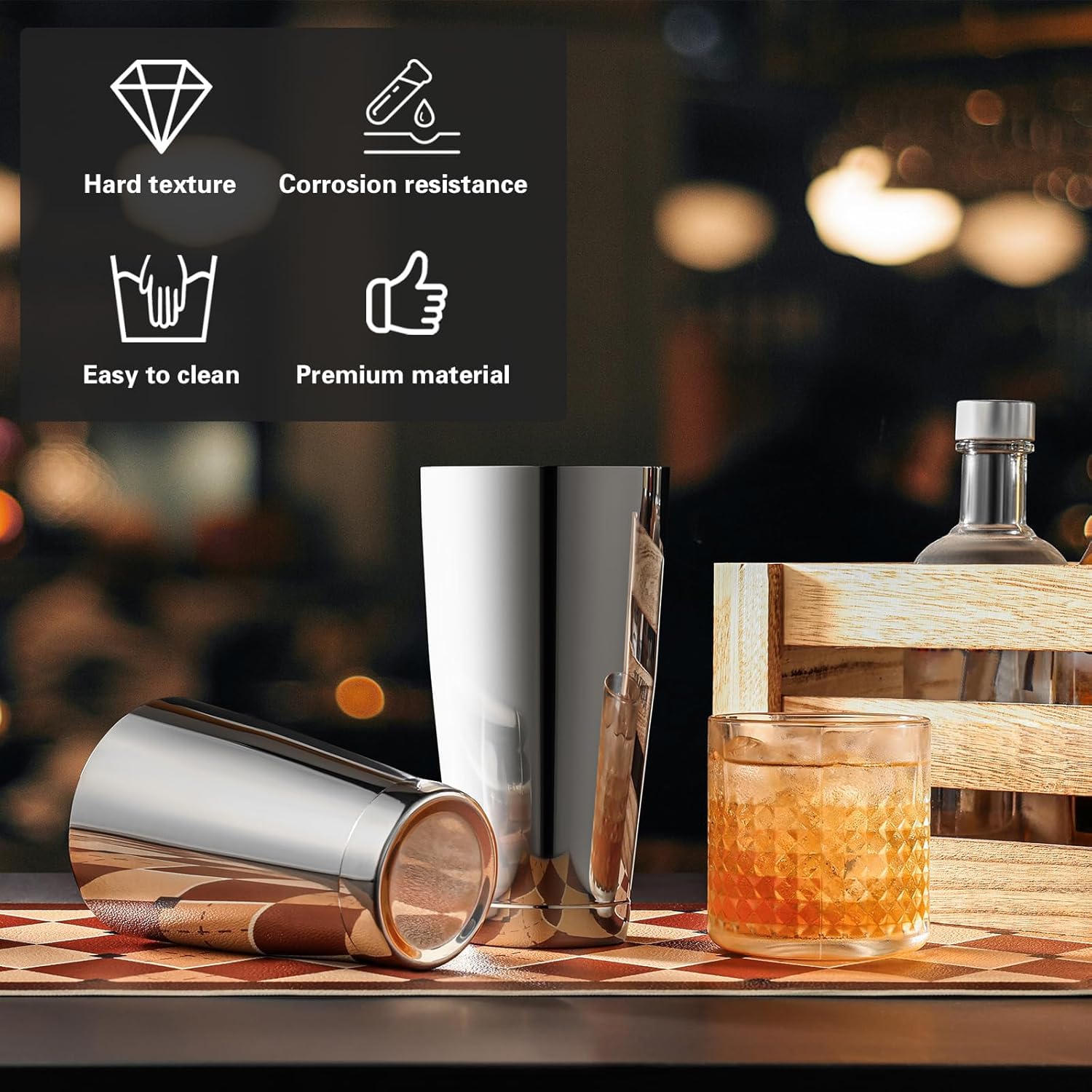 Boston Cocktail Shaker Set, 18 - Boston Shaker Set review and price