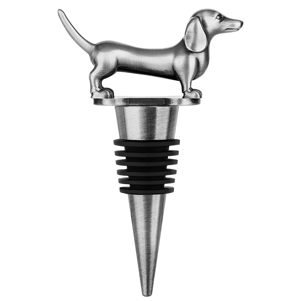 Wine Bottle Stopper Dachshund  - Wine Preservation Pump review and price