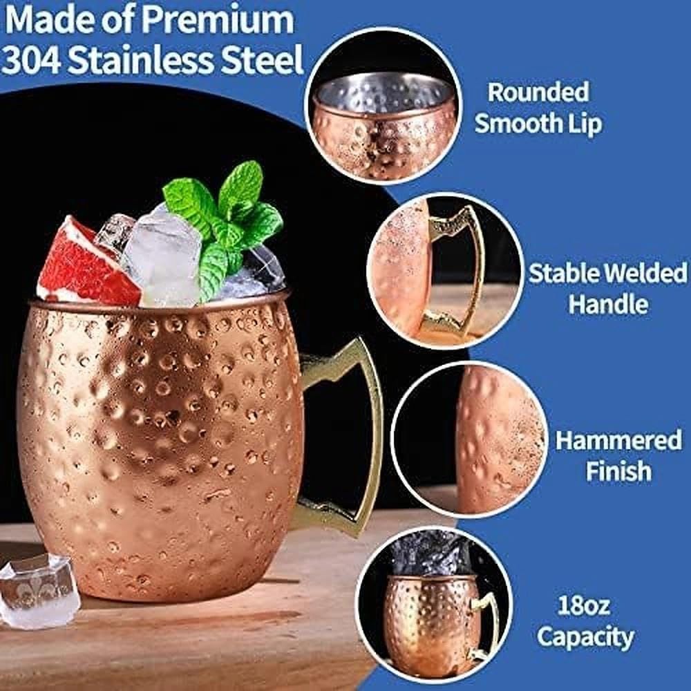 Moscow Mule Copper Mugs- Set o - Mule Copper Mug review and price