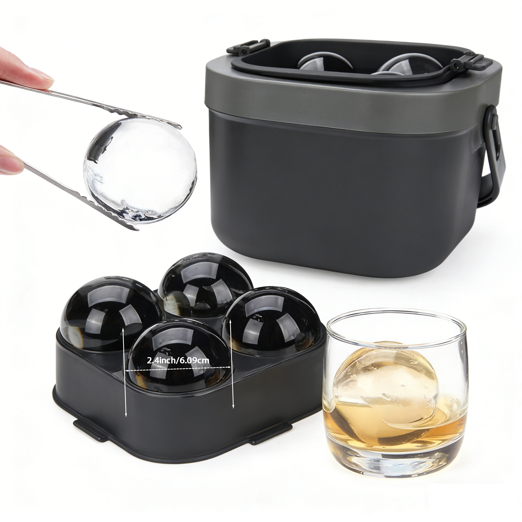 Crystal Clear Ice Ball Maker,  - Ice Mold Sphere review and price