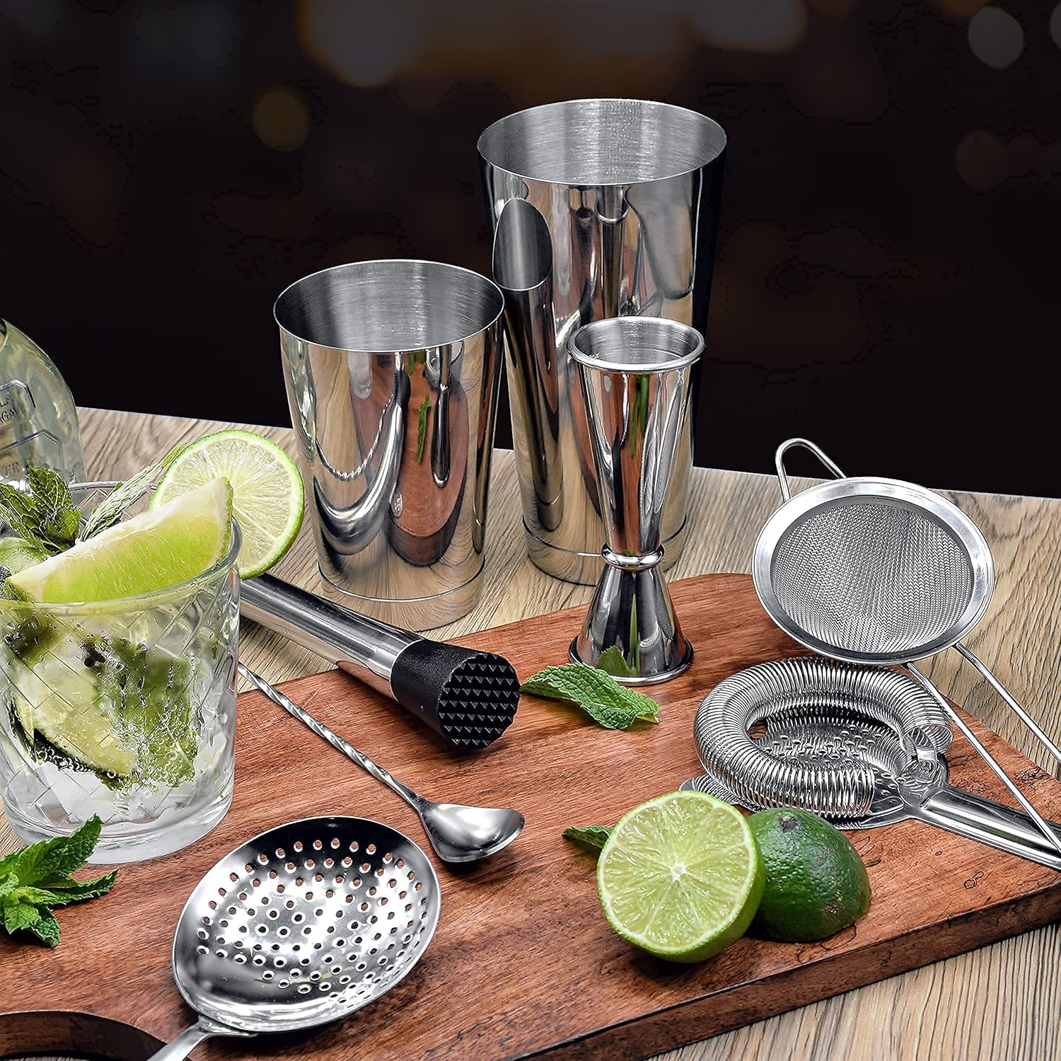 Cocktail Strainer and Shaker S - Boston Shaker Set review and price