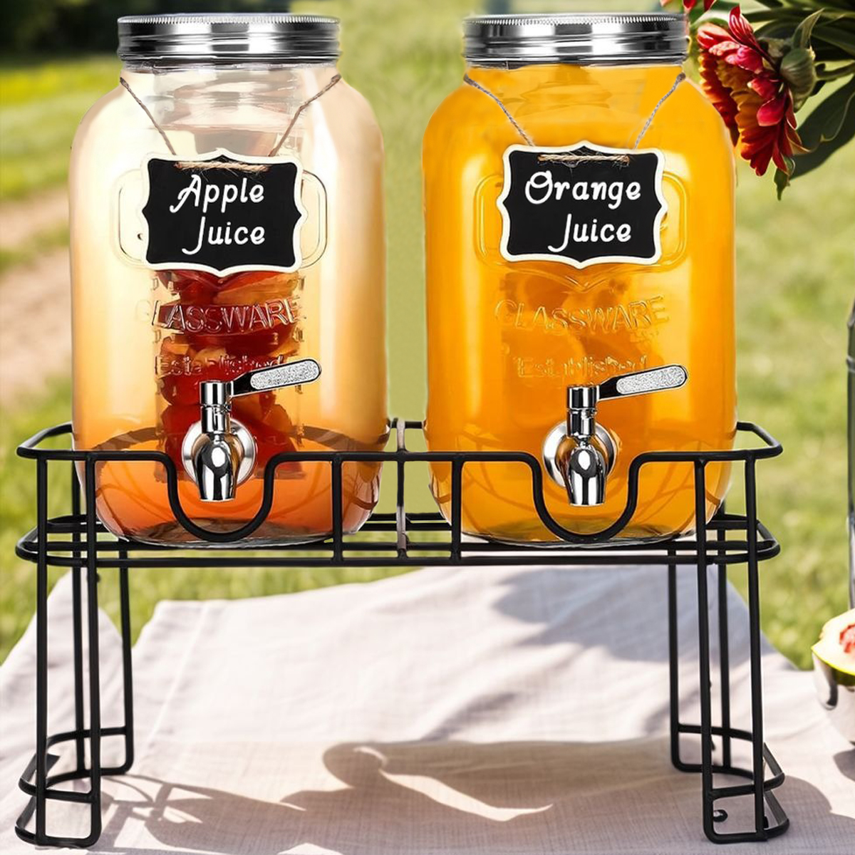 Drink Dispenser 2 Packs 1 Gall - Citrus Juicer Bar review and price