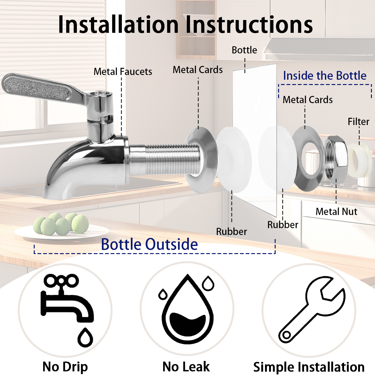 Drink Dispenser 2 Packs 1 Gall - Citrus Juicer Bar review and price