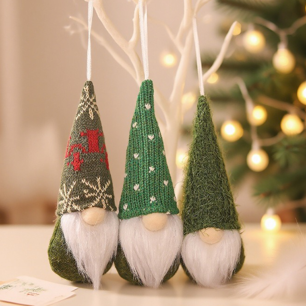 Set of 3 Christmas Faceless Pi - Home Bargains review and price