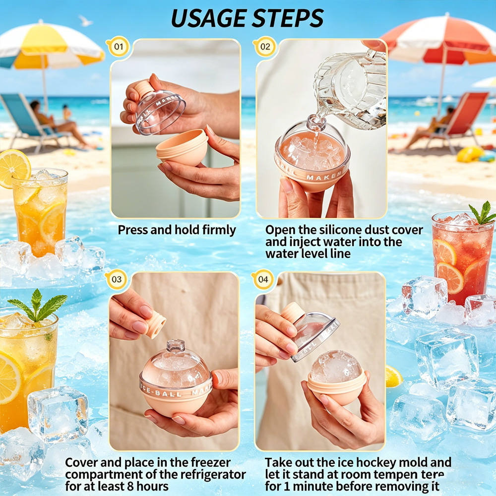 Multi-Purpose Silicone Sphere  - Ice Mold Sphere review and price