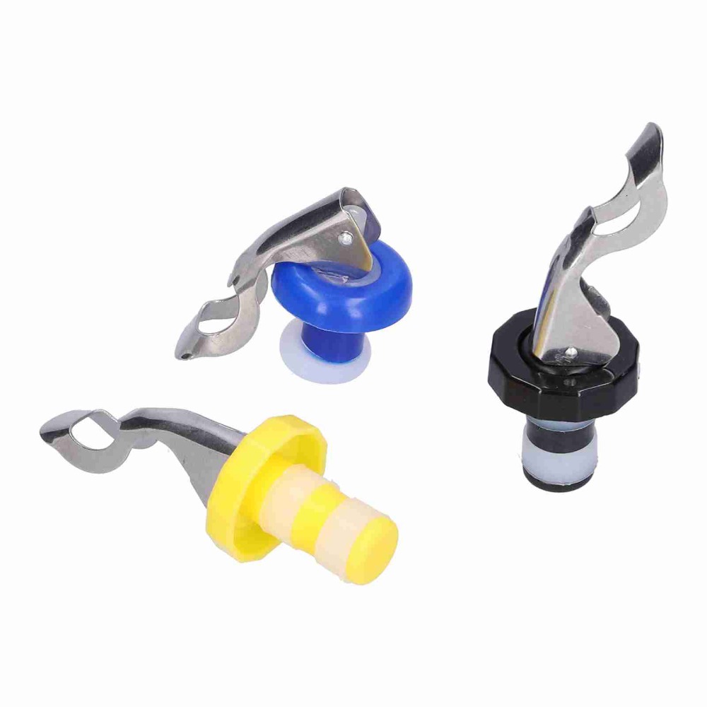 5pcs Silicone Wine Bottle Plug - Wine Preservation Pump review and price