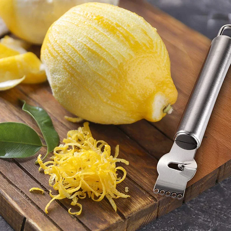 Orange Citrus Fruit Grater Pee - Peeler Channel Knife review and price
