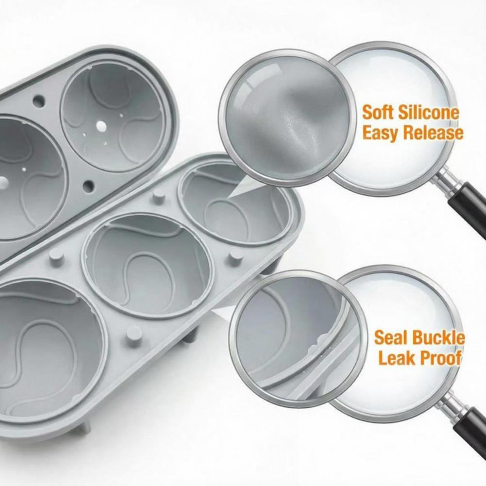 Silicone Ice Cube Tray Slow Me - Ice Mold Sphere review and price