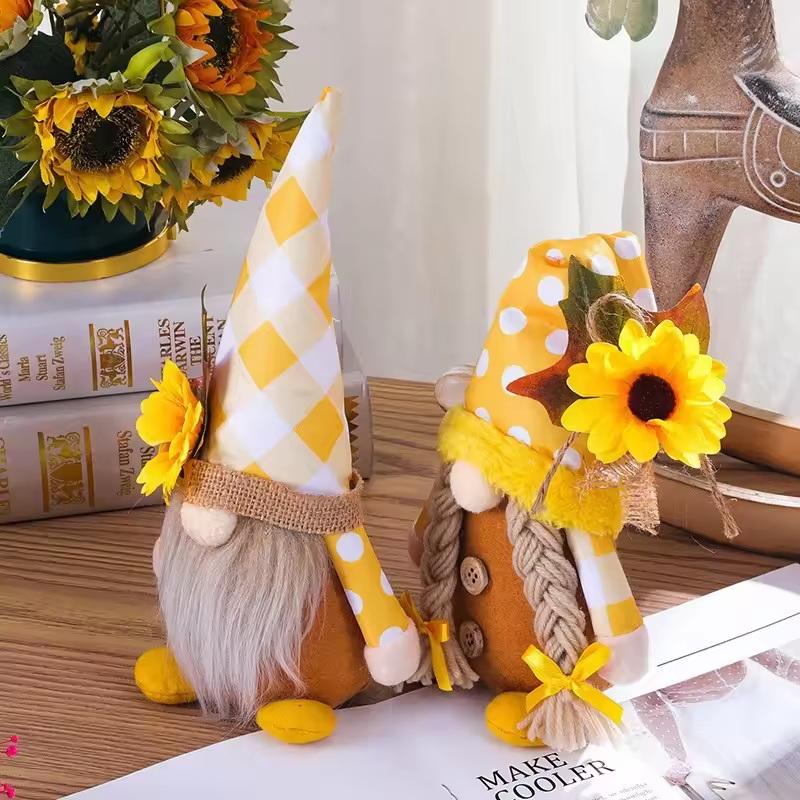 New Sunflower Farmhouse Gnome  - Home Bargains review and price