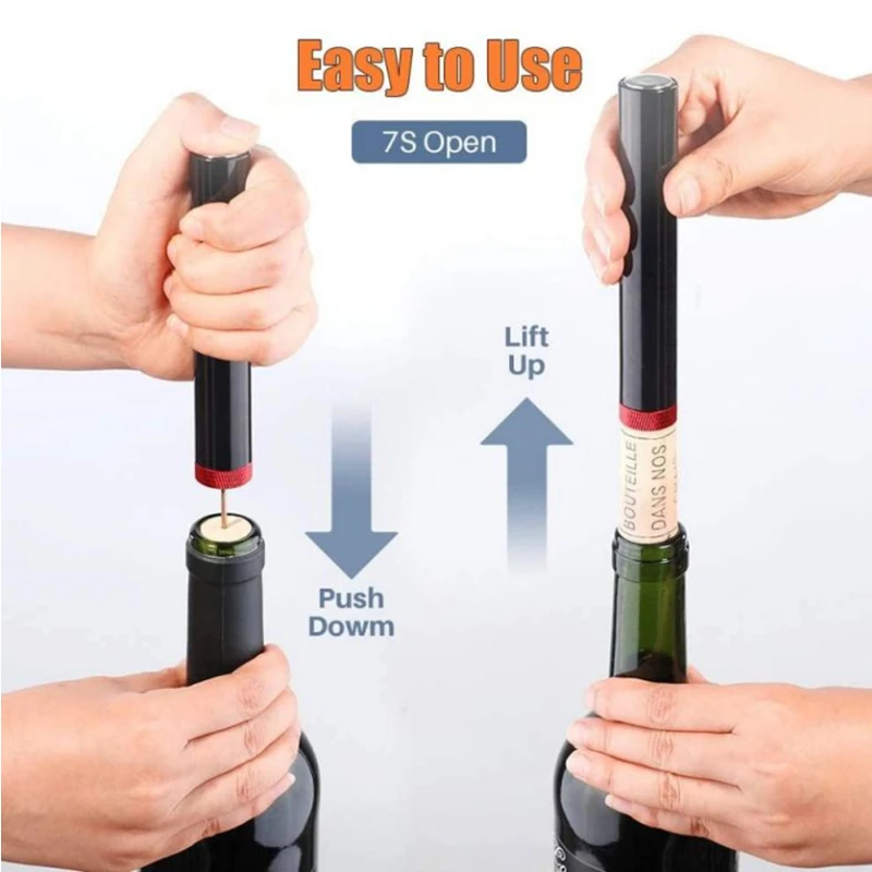 Red Wine Bottle Opener Air Pre - Wine Preservation Pump review and price