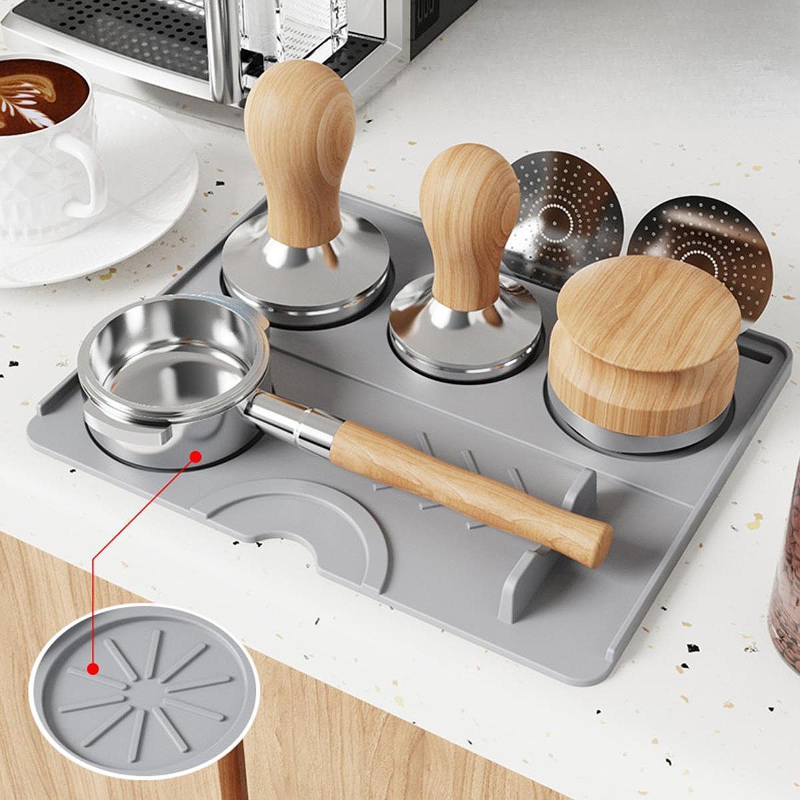 Silicone Coffee Tamping Mat An - Home Bar And Counter review and price