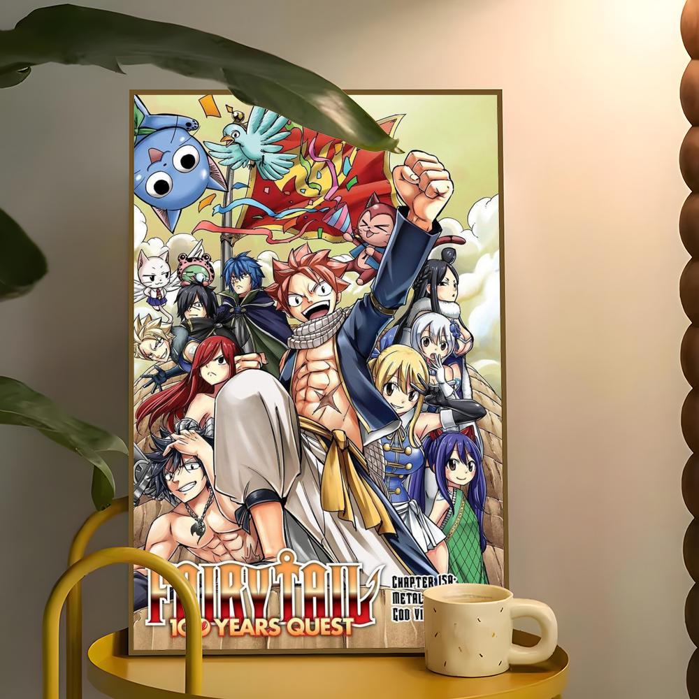 Shonen Fairy Tail Poster Paper - Home Bar And Theater review and price