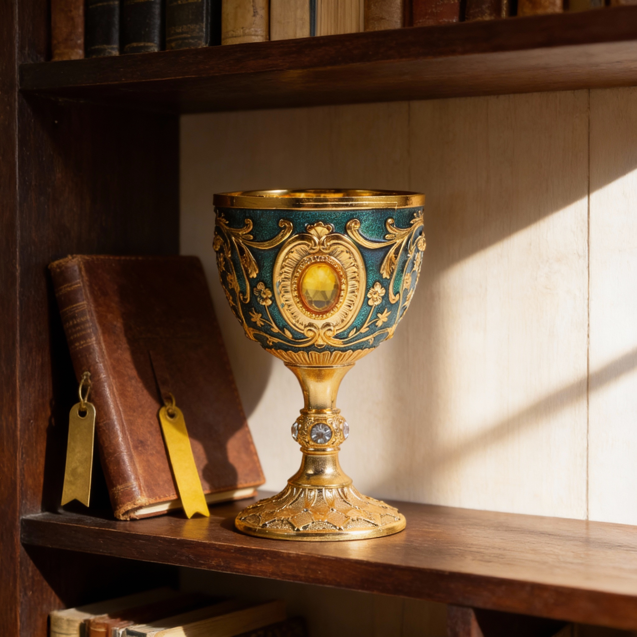 Gold Chalice Cup Retro Vintage - Old Fashioned Glass review and price