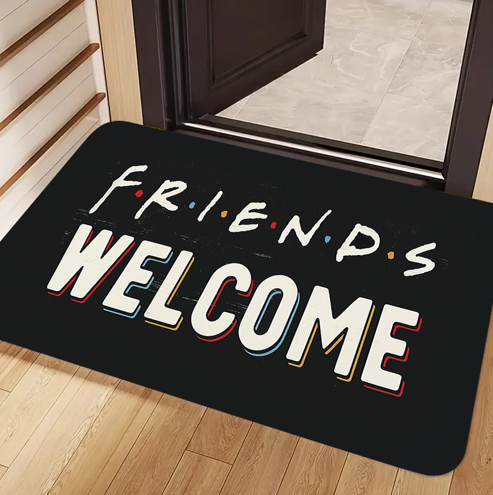 Welcome & Friends Theme Carpet - Home Bar Word review and price